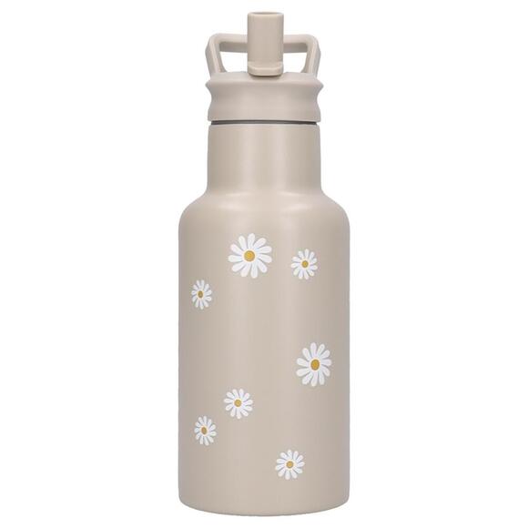 Kidzroom RVS Thermo Drinkfles 350ml | Nostalgia Beige