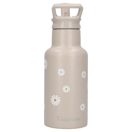 Kidzroom RVS Thermo Drinkfles 350ml | Nostalgia Beige