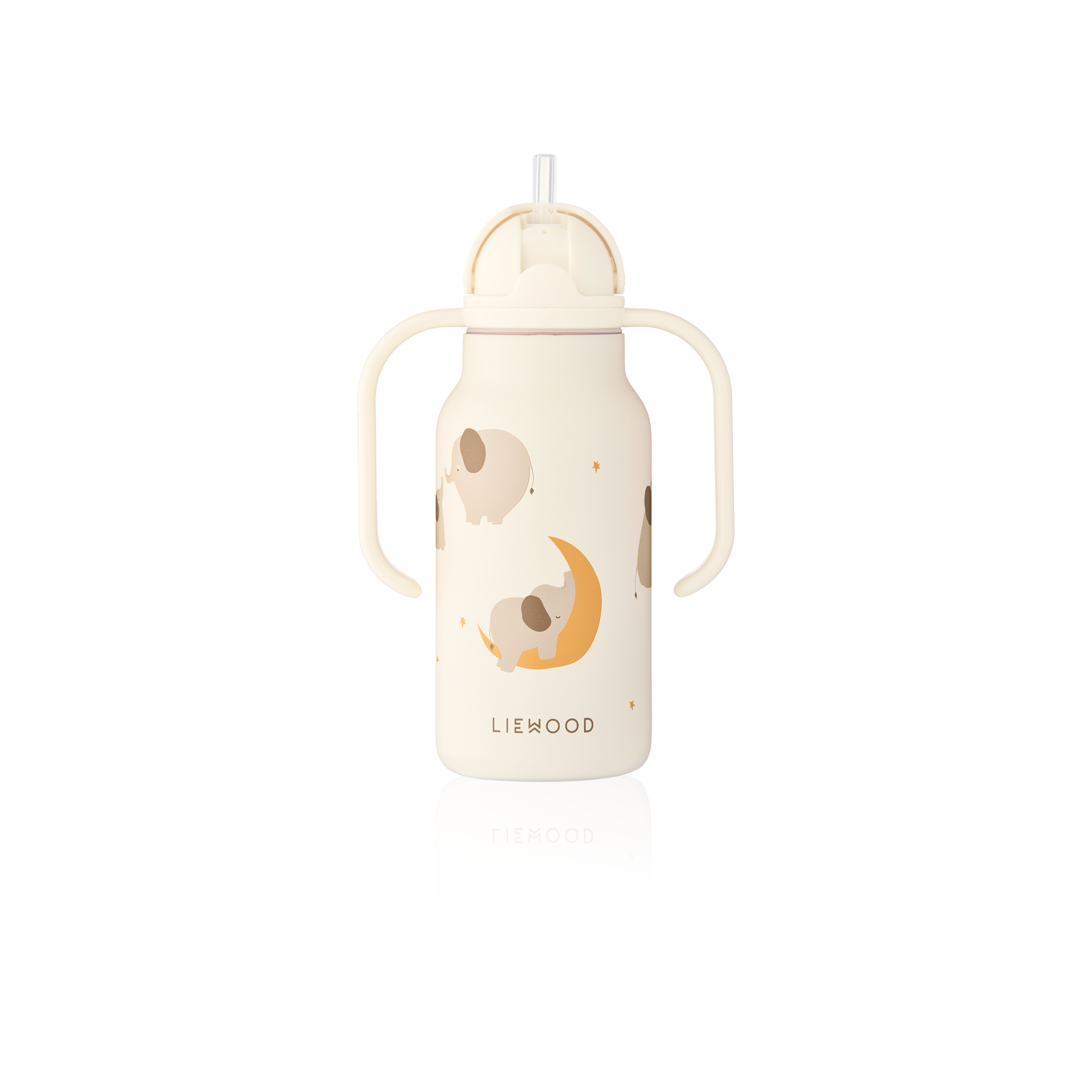 Liewood Kimmie Drinkfles 250ml | Elephant / Creme De La Creme
