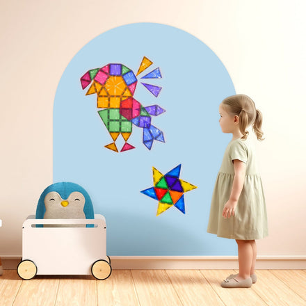 Magnetic Wall Sticker  95x75cm | Clever Blue