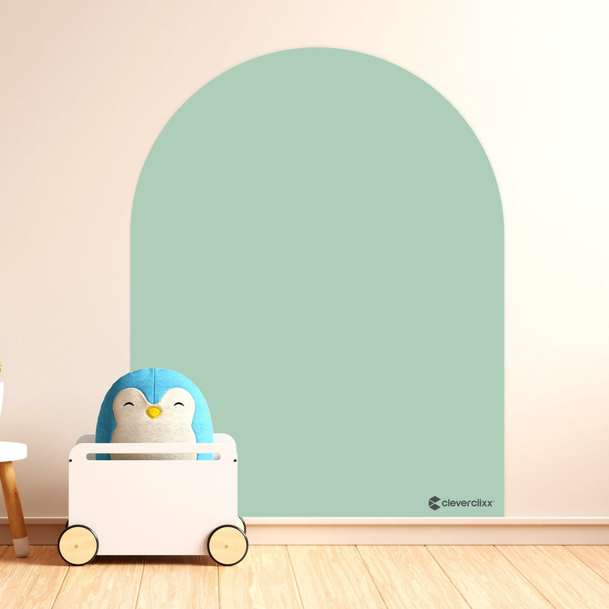 Cleverclixx Magnetische Muursticker 95x75cm | Soft Olive - PRE ORDER LEVERING NA 20 SEPT