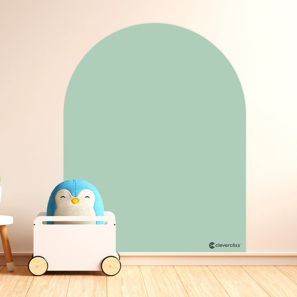 Cleverclixx Magnetische Muursticker 95x75cm | Soft Olive