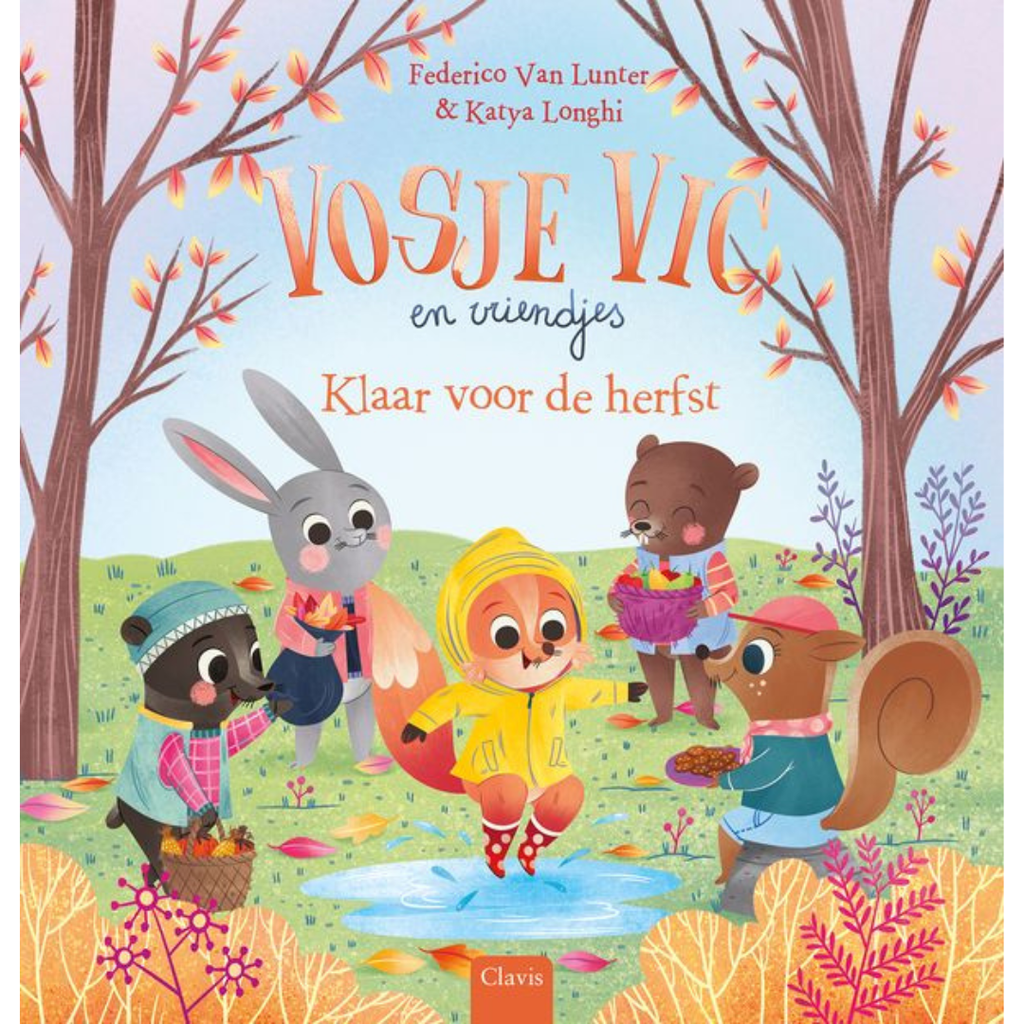 Clavis Boekje | Vosje Vic en vriendjes - Klaar voor de herfst