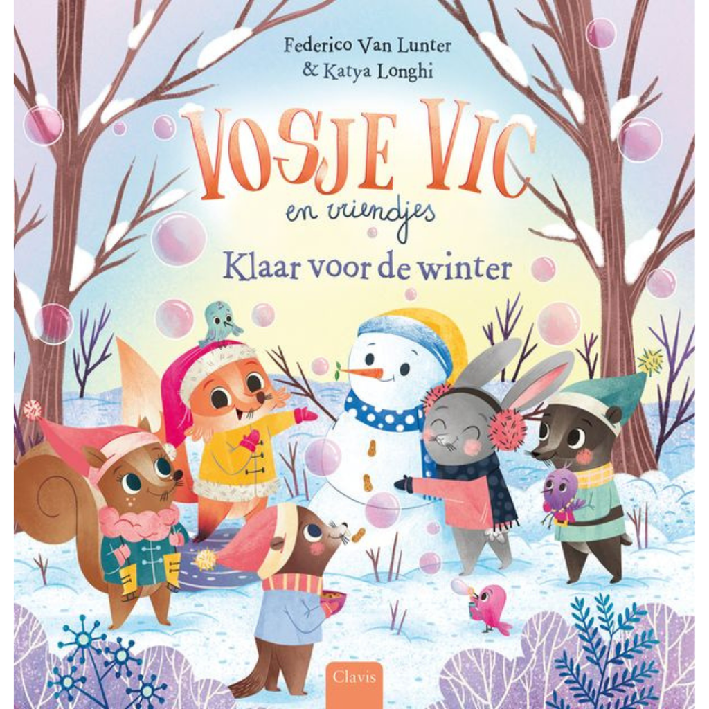 Clavis Boekje | Vosje Vic en vriendjes - Klaar voor de winter