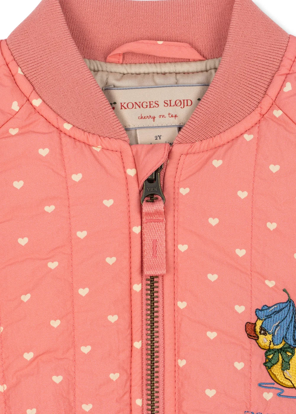 Konges Sløjd Juno Duckling Bomber Jas Coeur Feathers met praktische zijzakken, bij De Gele Flamingo
