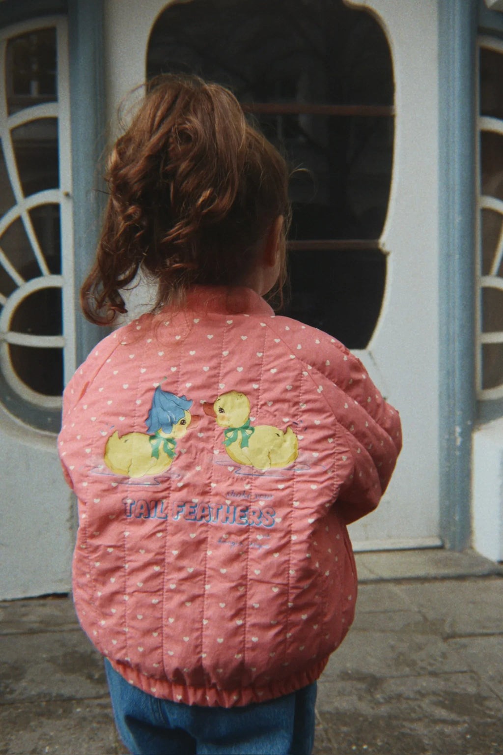 Konges Sløjd Juno Duckling Bomber Jas Coeur Feathers, OEKO-TEX STANDARD 100 klasse 1, bij De Gele Flamingo