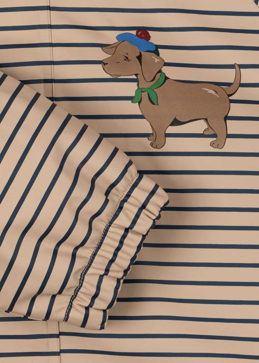 Konges Sløjd Palme Dog Regenjas | Stripe La Mer