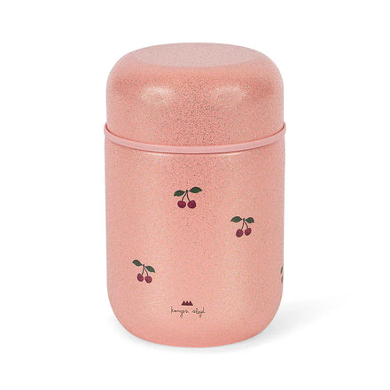 Konges Sløjd RVS Thermo Food Jar | Cherry Glitter