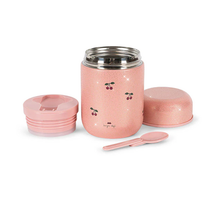 Konges Sløjd RVS Thermo Food Jar | Cherry Glitter