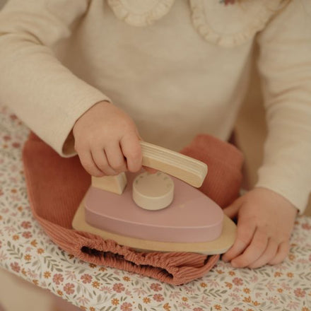 Little Dutch Strijkplank + Houten Strijkijzer