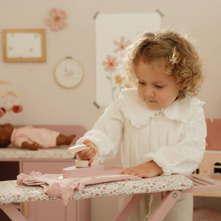 Little Dutch Strijkplank + Houten Strijkijzer