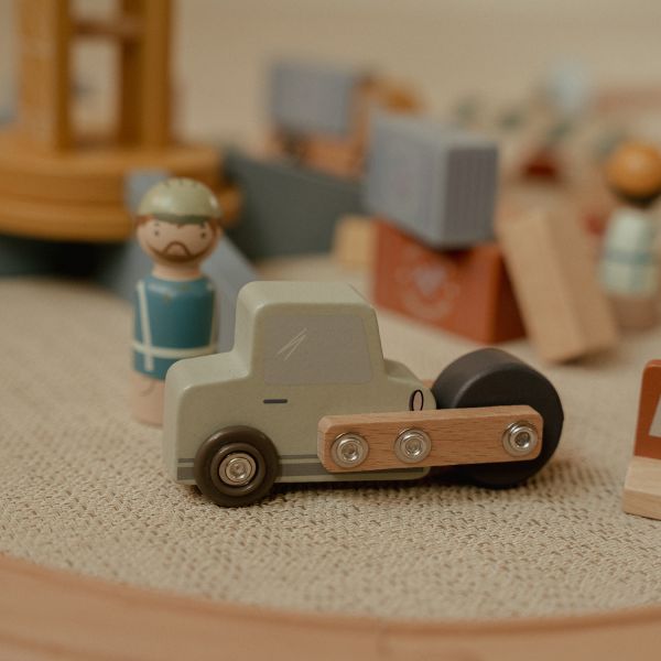 Little Dutch Hijskraan met Treinbaan