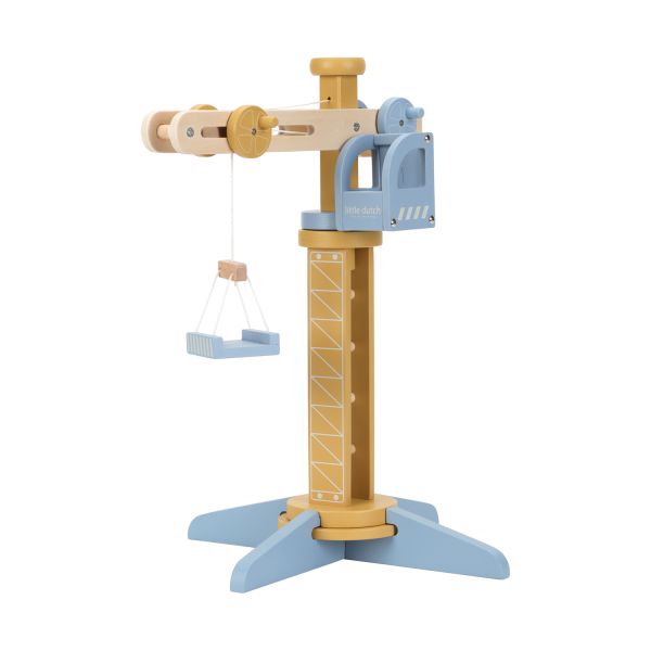 Little Dutch Hijskraan met Treinbaan