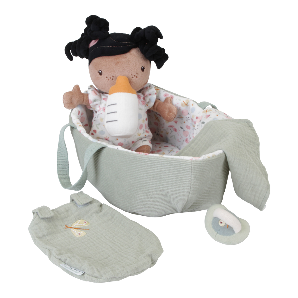 Little Dutch Babypop Met Accessoires Evi | Flowers & Butterflies