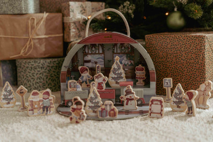 * Little Dutch Aftelkalender Treinbaan