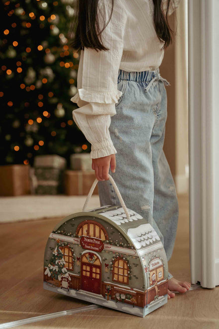 * Little Dutch Aftelkalender Treinbaan