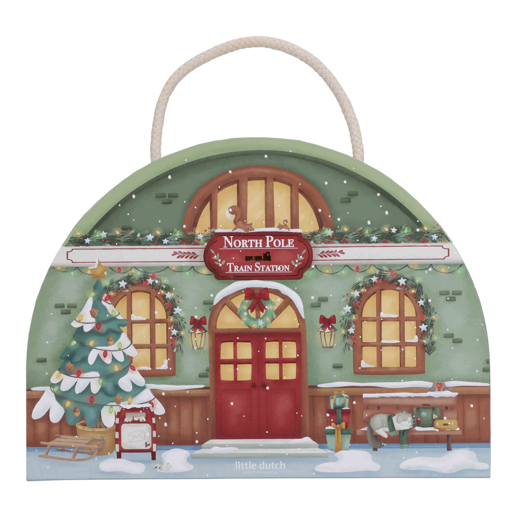 * Little Dutch Aftelkalender Treinbaan