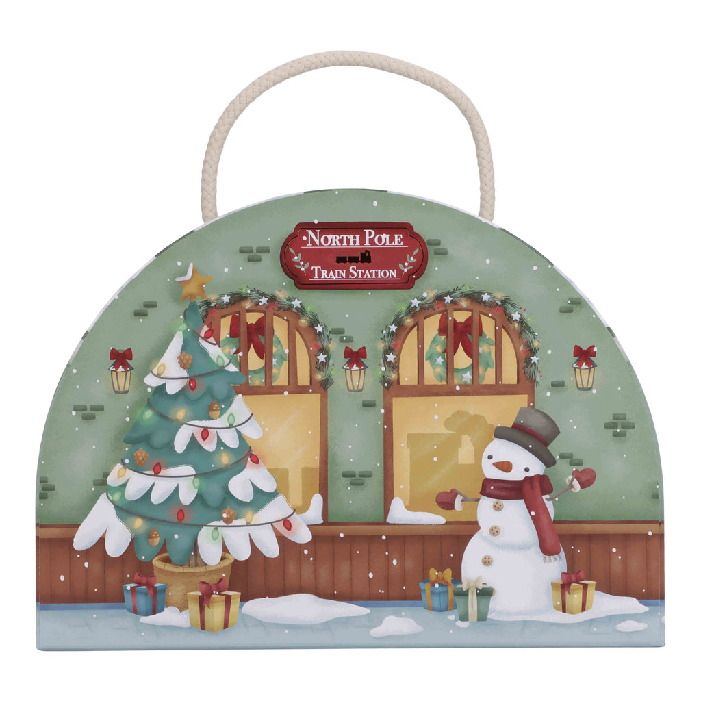 * Little Dutch Aftelkalender Treinbaan