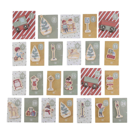 * Little Dutch Aftelkalender Treinbaan