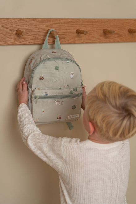 Little Dutch Kleuterrugzakje Little Farm | Olive