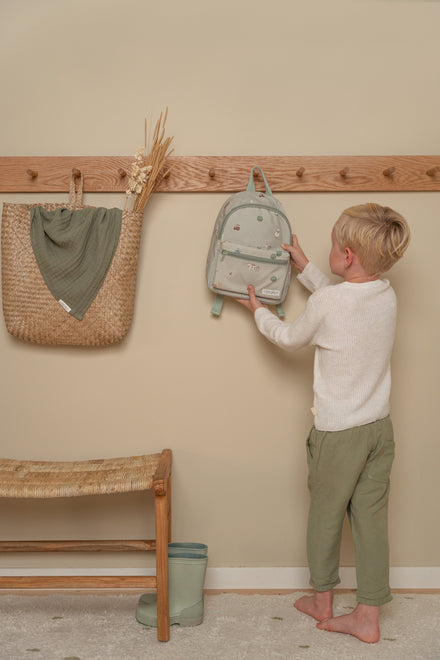 Little Dutch Kleuterrugzakje Little Farm | Olive