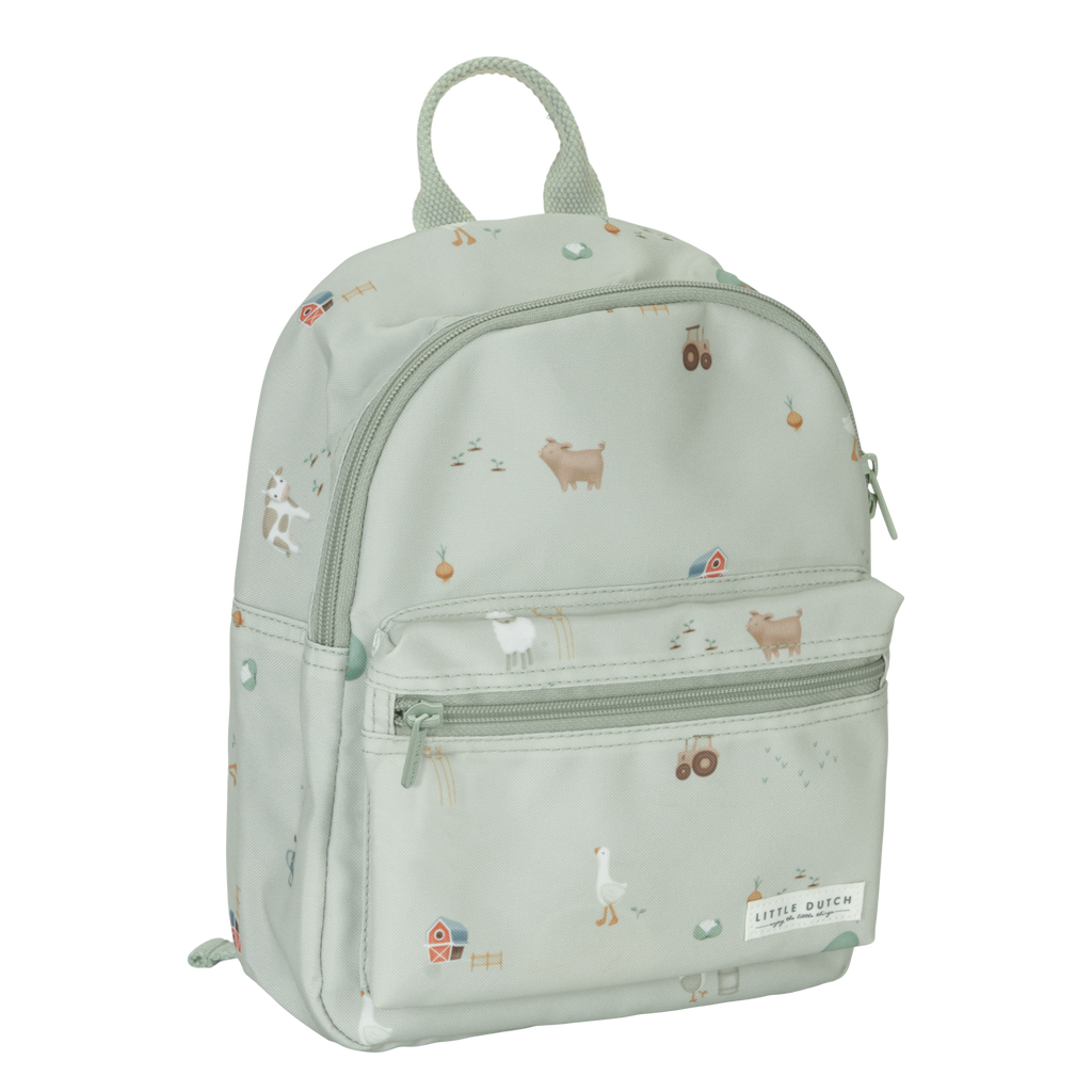 Little Dutch Kleuterrugzakje Little Farm | Olive