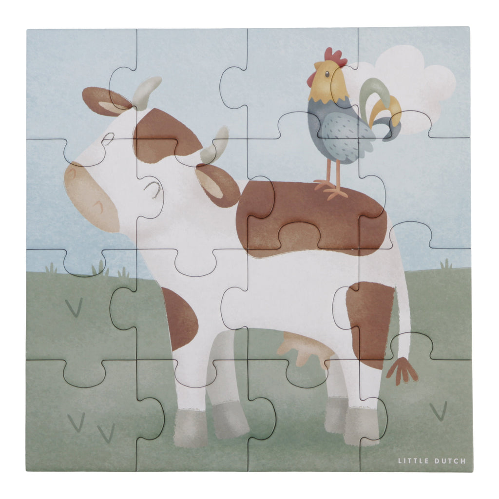 Little Dutch 4 In 1 Puzzel | Little Farm