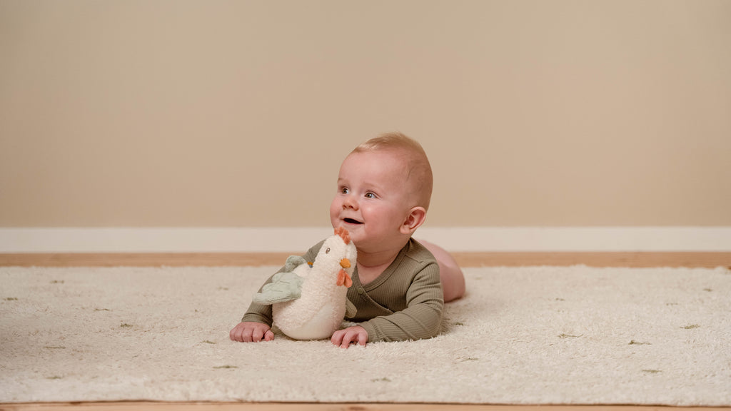 * Little Dutch Knuffel Tuimelaar | Kip Little Farm