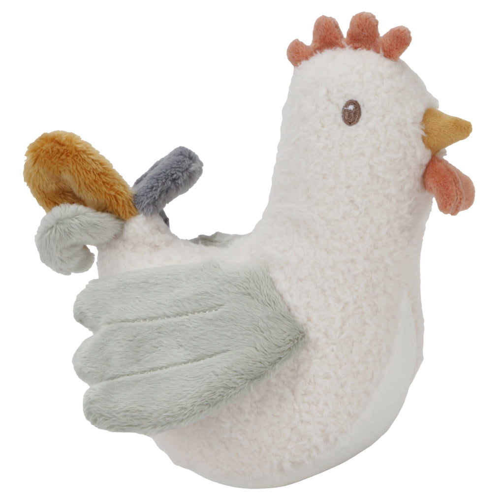 * Little Dutch Knuffel Tuimelaar | Kip Little Farm