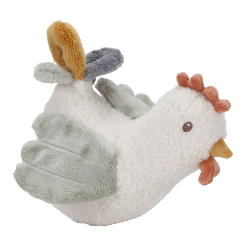 * Little Dutch Knuffel Tuimelaar | Kip Little Farm