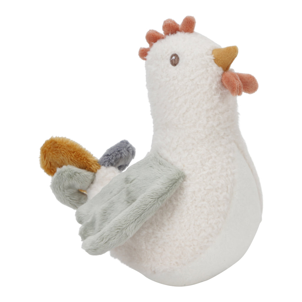 * Little Dutch Knuffel Tuimelaar | Kip Little Farm