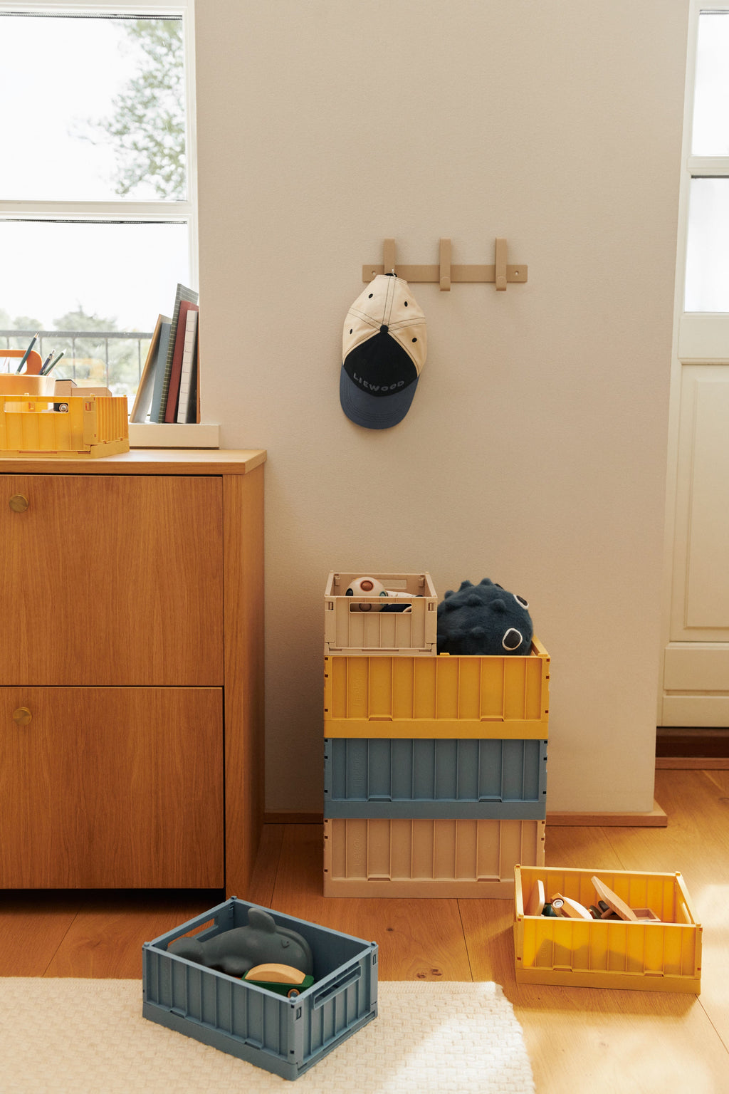 Liewood Weston Opbergbox M 2-Pack | Yuzu
