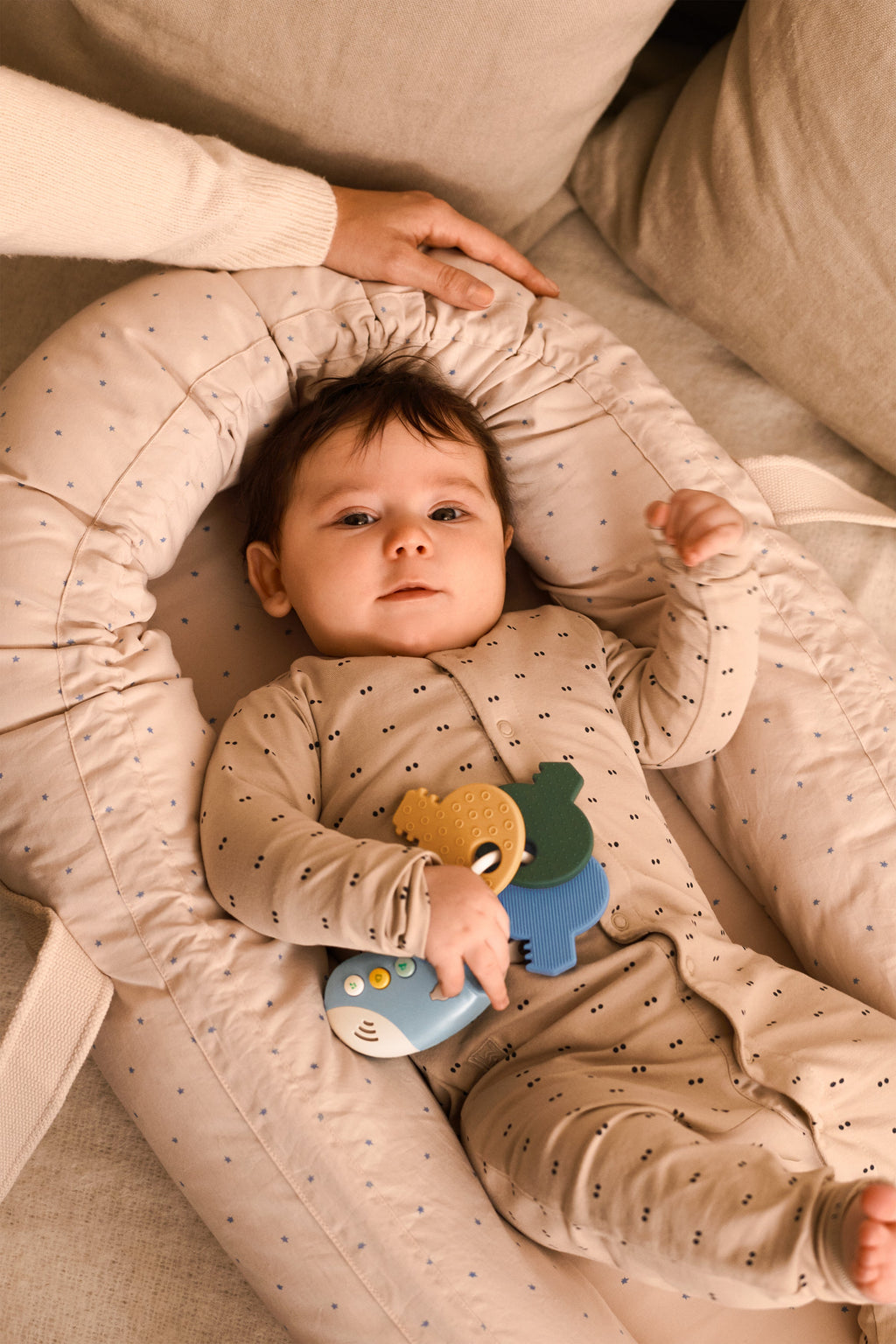 Liewood Gro Printed Babylift | Star / Sandy