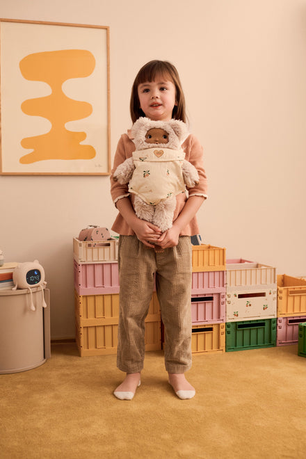 Liewood Eleanor Poppendraagzak | Mini Me Peach / Seashell