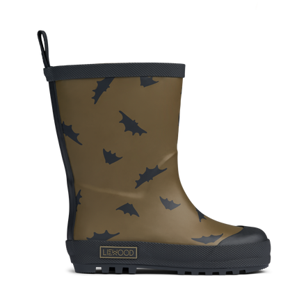 ZZZ Liewood Mason Thermo Rain Boot | Bats - Khaki*