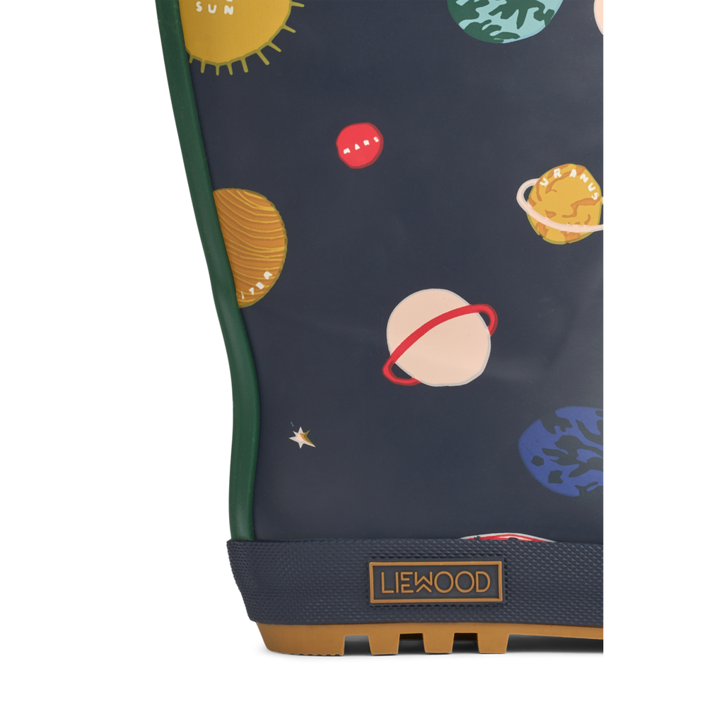 Liewood Mason Thermo Regenlaarzen | Universe / Classic Navy