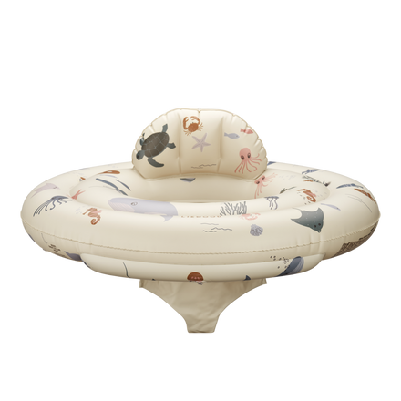 Liewood Dawn Baby Printed Zwembandje | Sea creature / Sandy