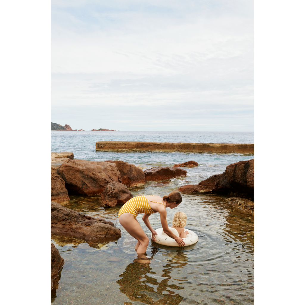 Liewood Dawn Baby Printed Zwembandje | Sea creature / Sandy