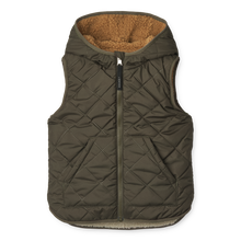 Liewood Diana Reversible Vest | Army Brown Mix*