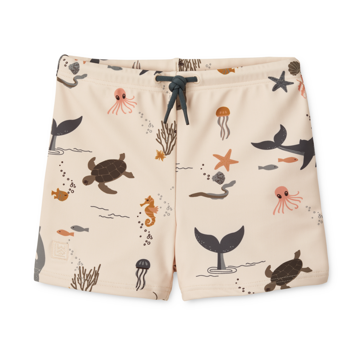 ZZZ Liewood Otto Printed Zwembroek | Sea creature / Sandy*