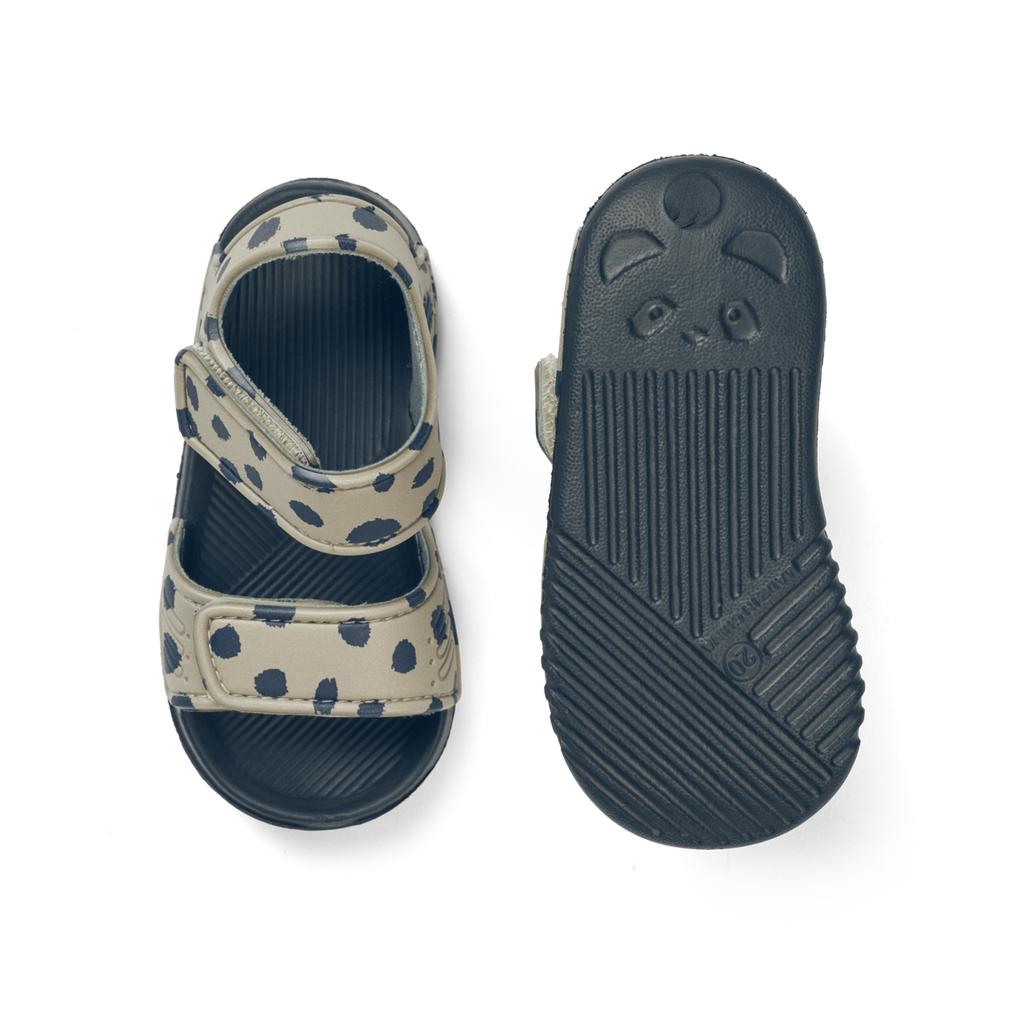 ZZZ Liewood Blumer Sandalen Met Print | Leo Spots / Mist