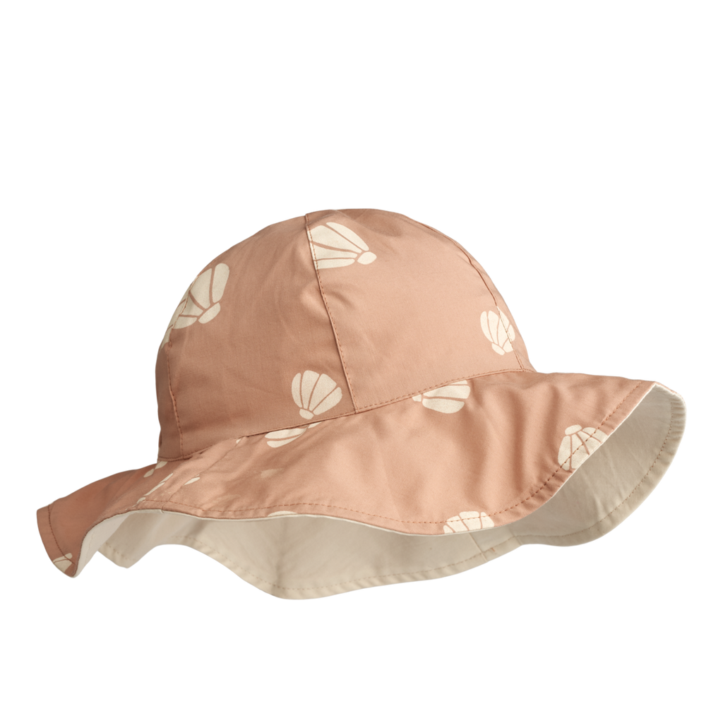 ZZZ Liewood Amelia Reversible Zonnehoedje | Shell Pale Tuscany / Sea Shell