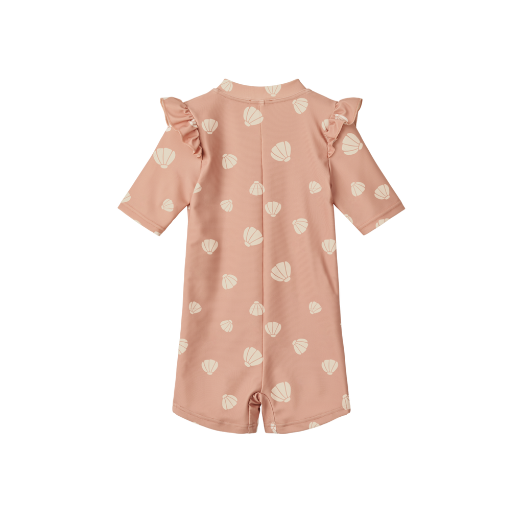 ZZZ Liewood Amel Printed Zwem Jumpsuit | Shell / Pale tuscany*