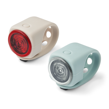 Liewood Rolf Fietslicht 2-Pack | Ice blue / Sandy