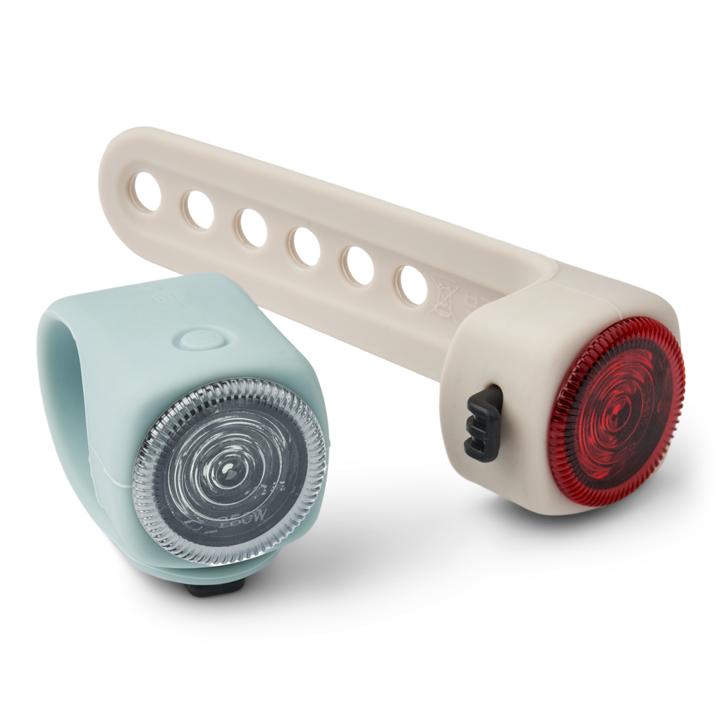 Liewood Rolf Fietslicht 2-Pack | Ice blue / Sandy