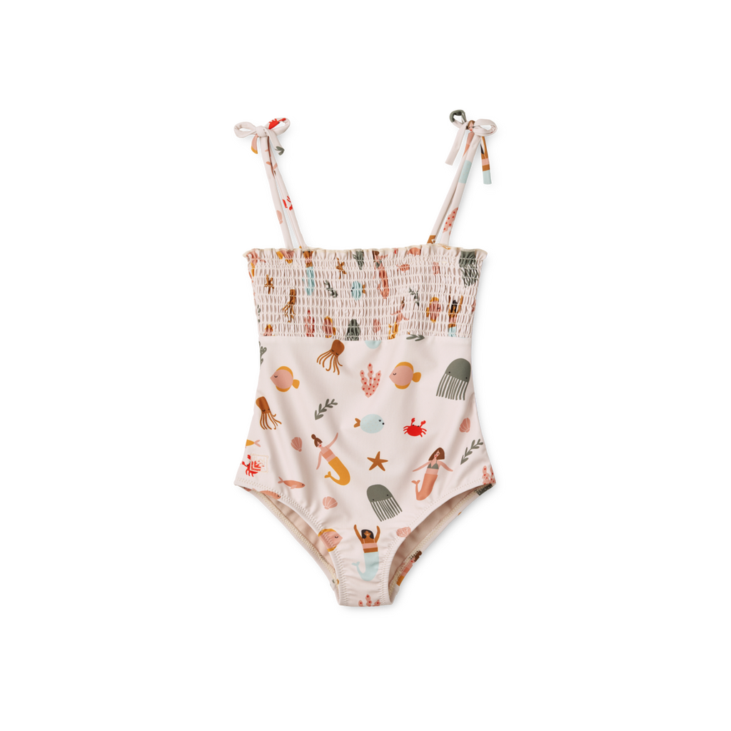 ZZZ Liewood Larisa Printed Badpak | Mermaids / Sandy*