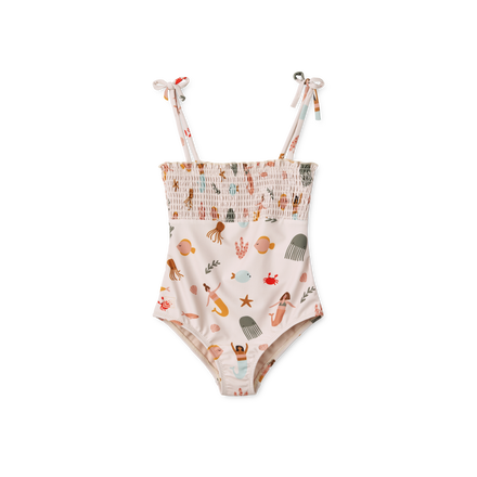 ZZZ Liewood Larisa Printed Badpak | Mermaids / Sandy*