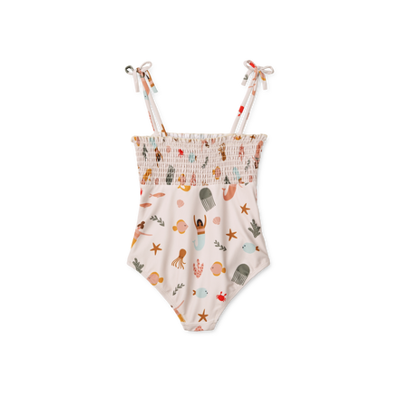 ZZZ Liewood Larisa Printed Badpak | Mermaids / Sandy*