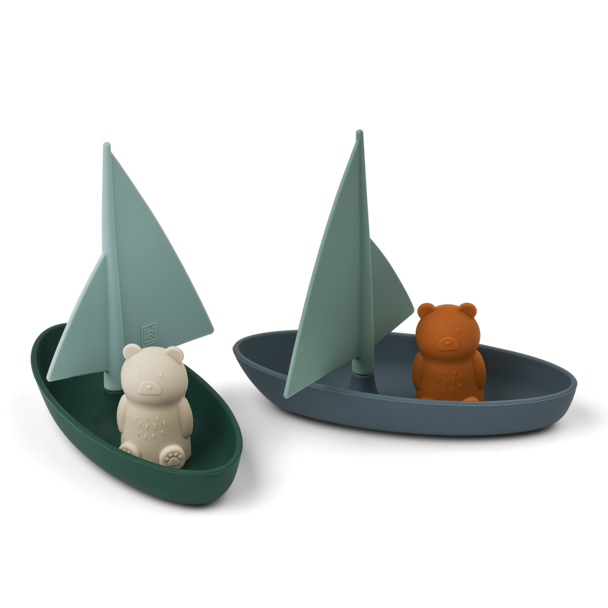 * Liewood Ensley Boats 2-Pack | Whale blue multi mix