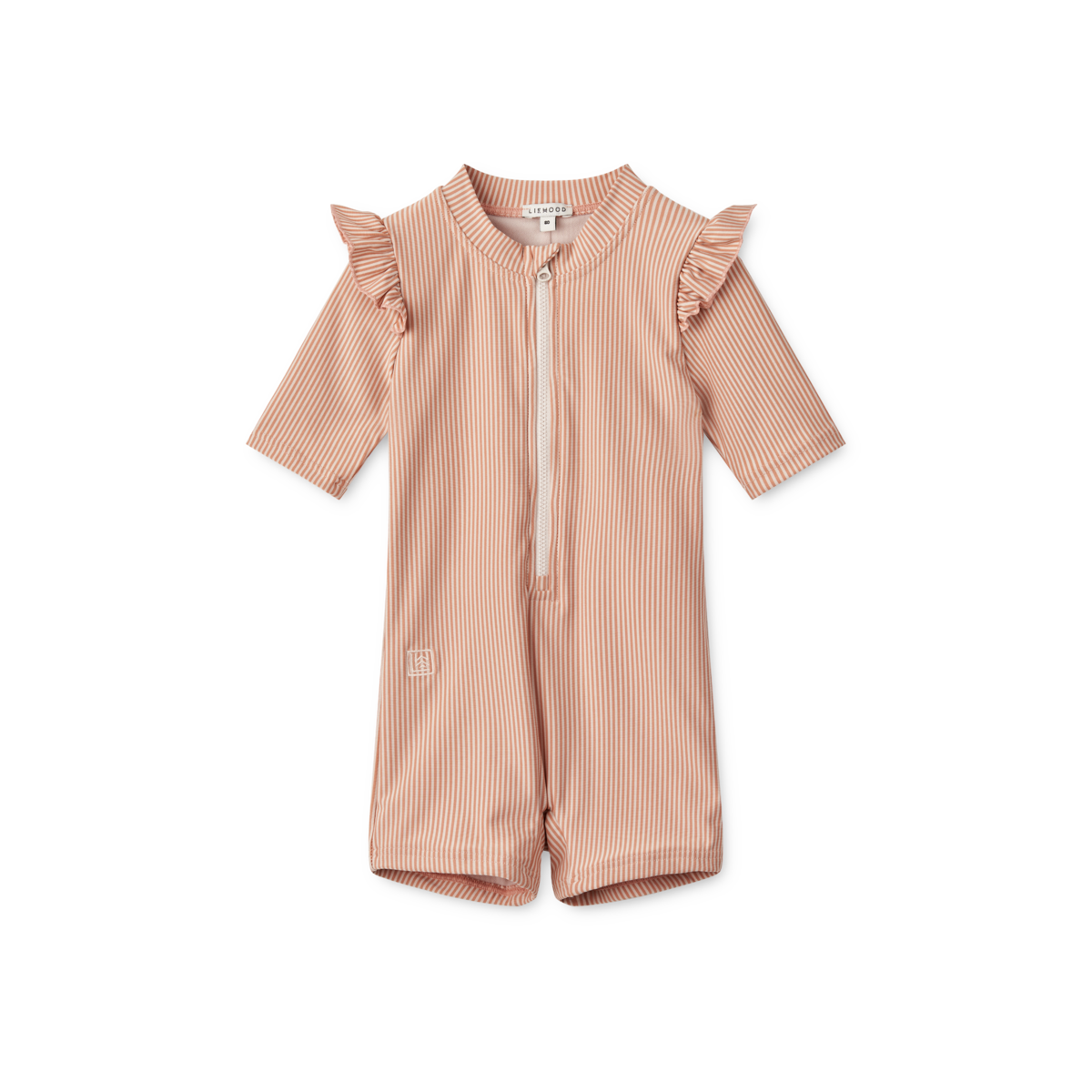 ZZZ Liewood Amel Stripe Zwem Jumpsuit |Y/D stripe Tuscany Rose / sandy*